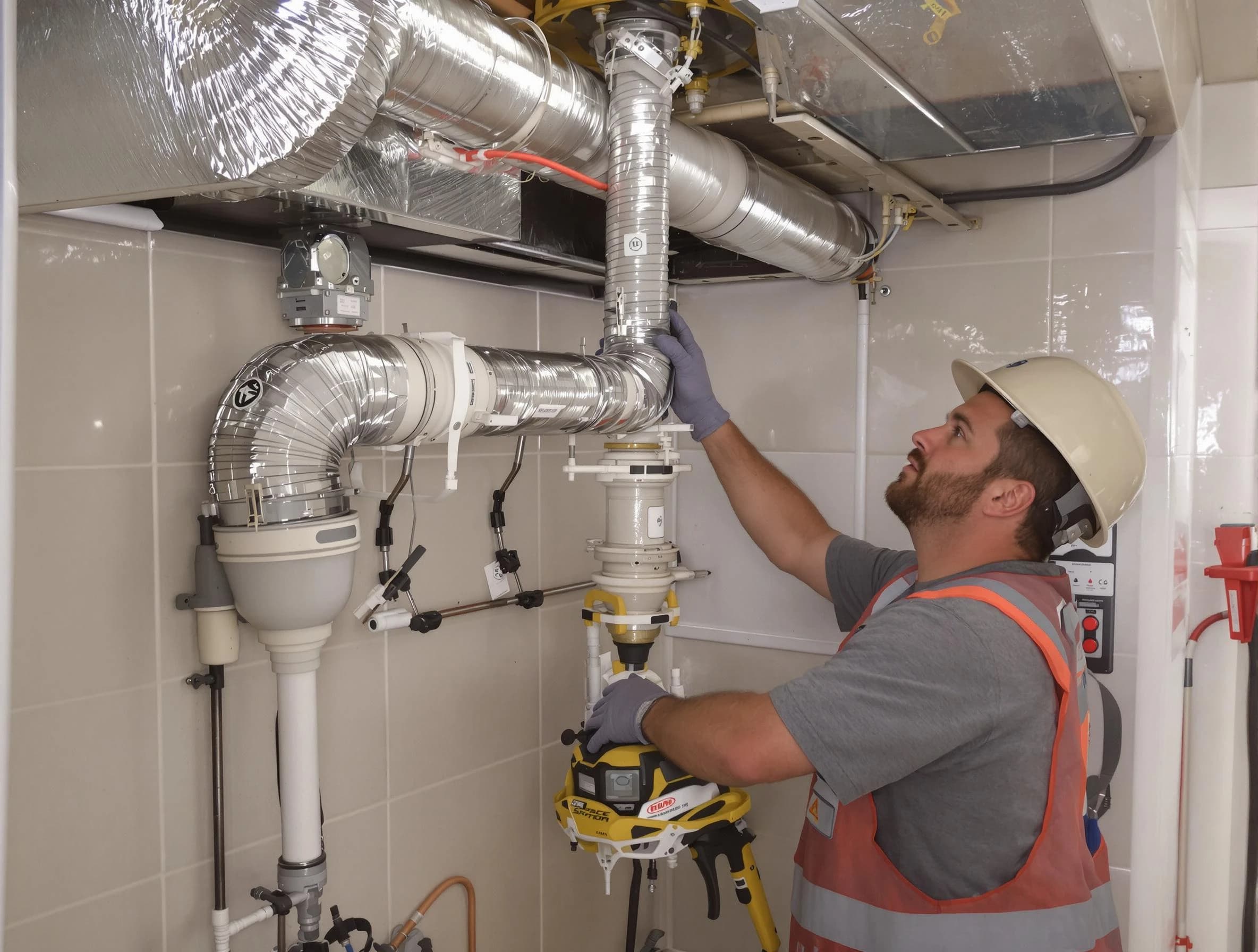 Eagle Mountain Dryer Vent Cleaning expert performing professional dryer vent repair and installation in Eagle Mountain