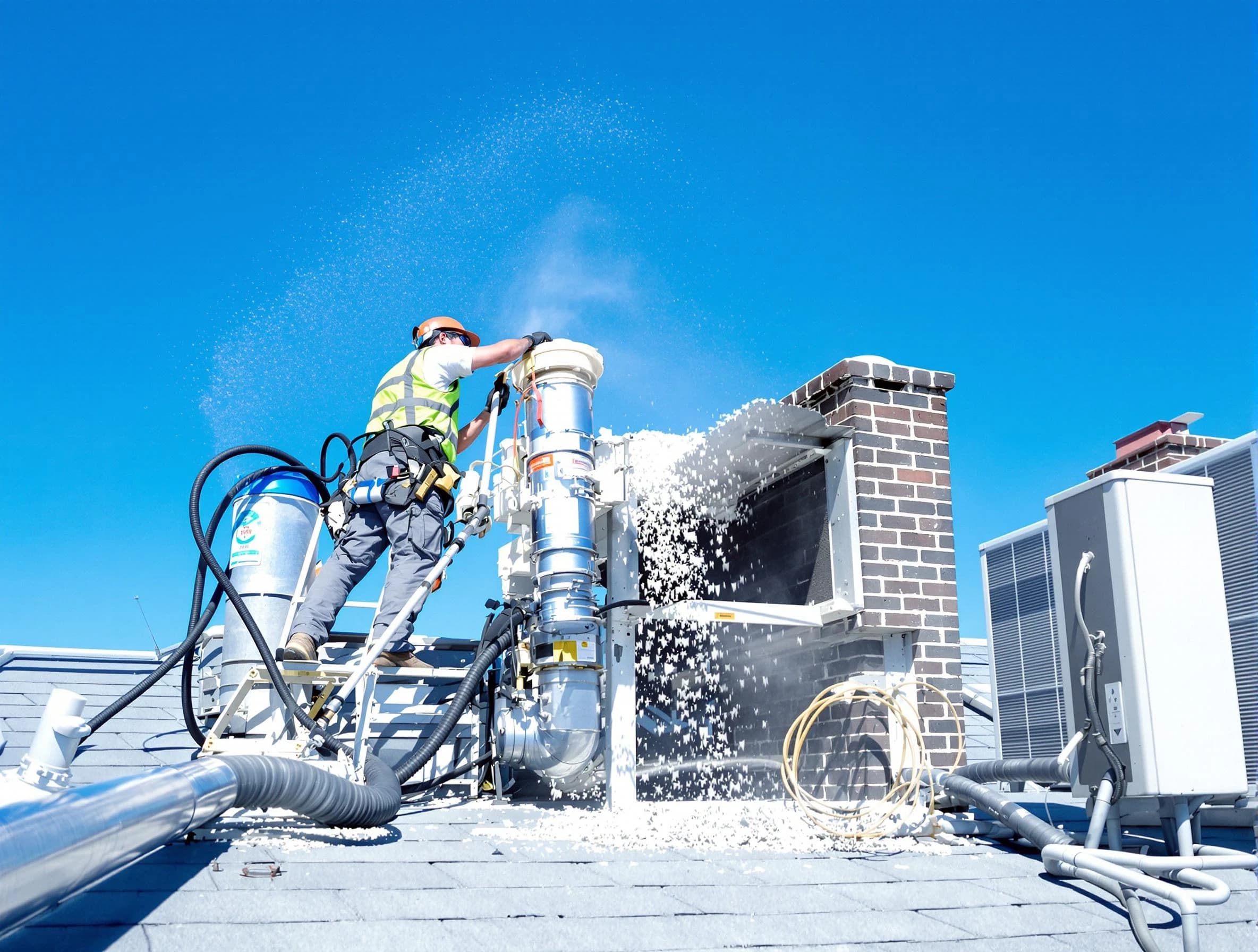 Expert roof dryer vent cleaning by Eagle Mountain Dryer Vent Cleaning in Eagle Mountain