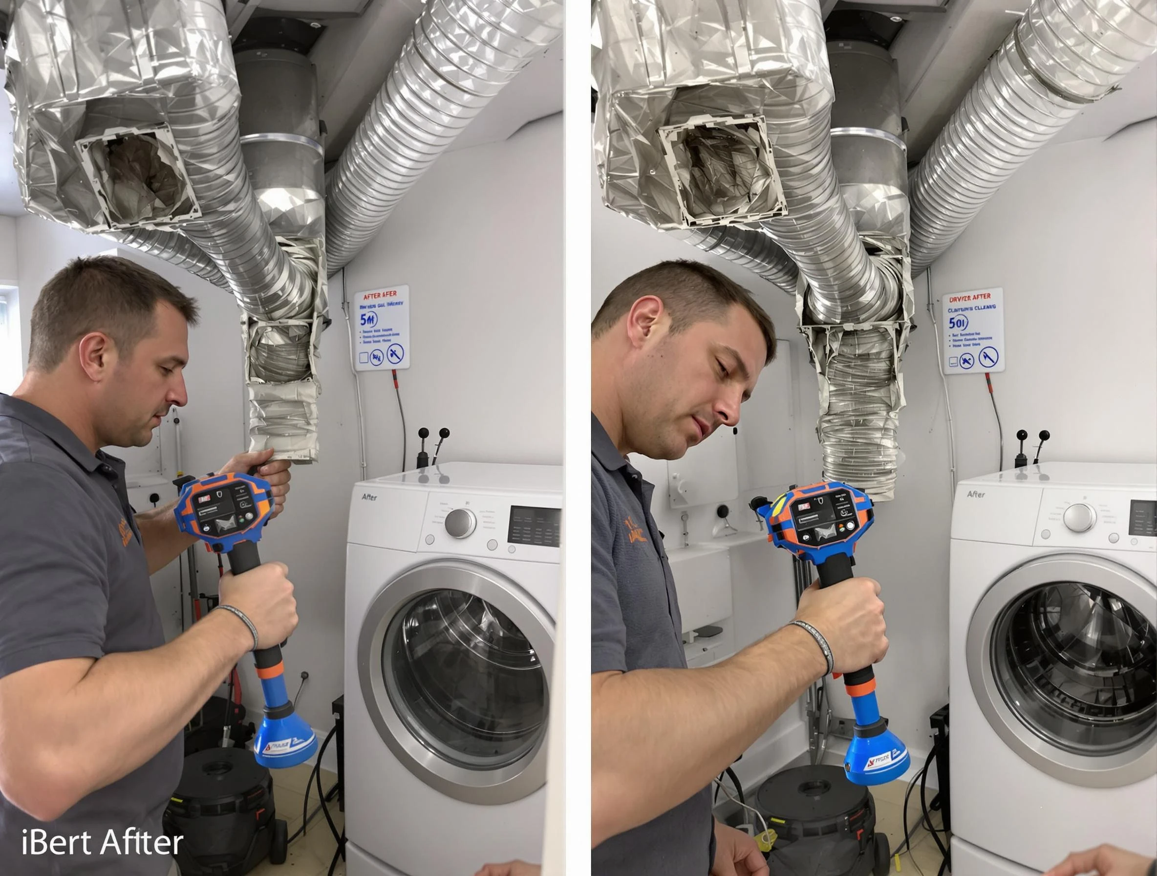 Professional clogged vent cleaning by Eagle Mountain Dryer Vent Cleaning in Eagle Mountain