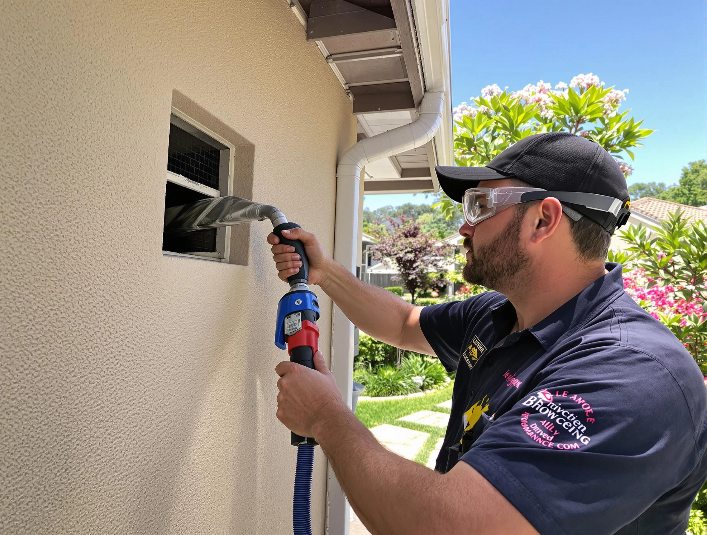 Professional dryer vent cleaning by Eagle Mountain Dryer Vent Cleaning in Eagle Mountain