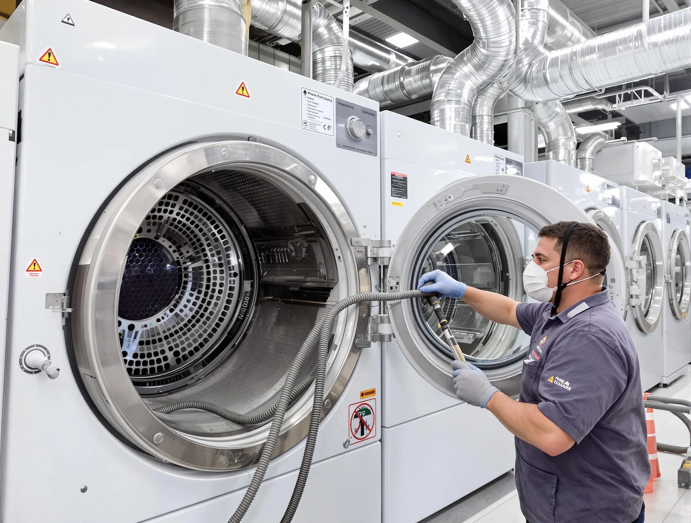 Industrial-grade dryer vent cleaning by Eagle Mountain Dryer Vent Cleaning in Eagle Mountain